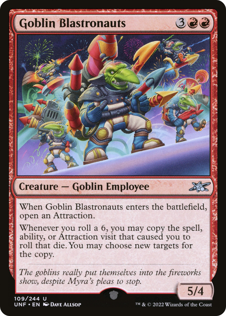 Goblin Blastronauts (UNF-109) (Foil)