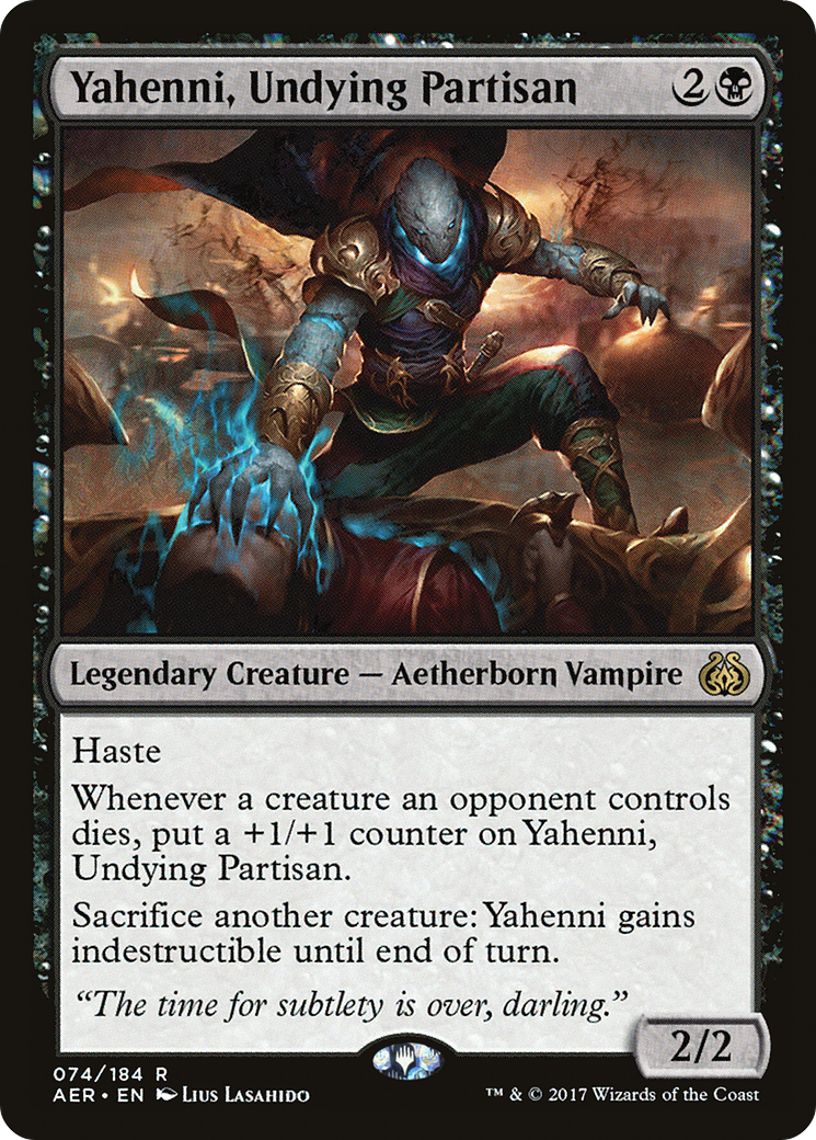 Yahenni, Undying Partisan (AER-074) (Foil)