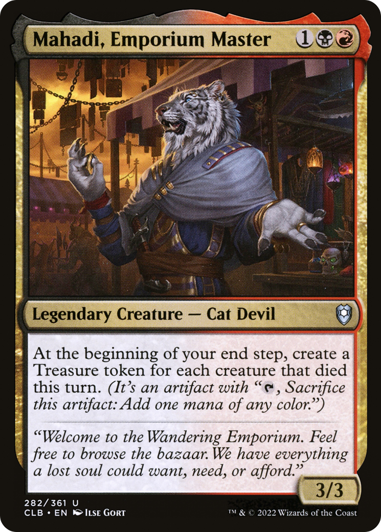 Mahadi, Emporium Master (CLB-282)