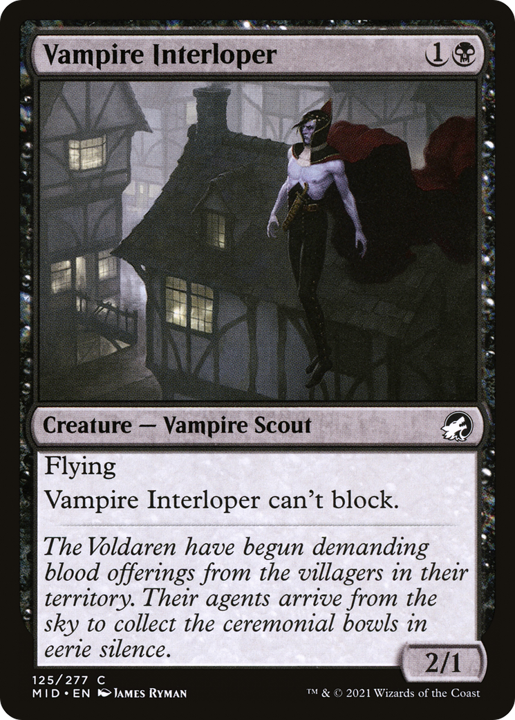 Vampire Interloper (MID-125) (Foil)