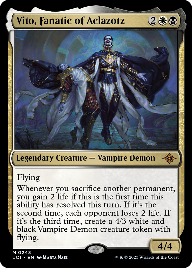 Vito, Fanatic of Aclazotz (LCI-243) (Foil)