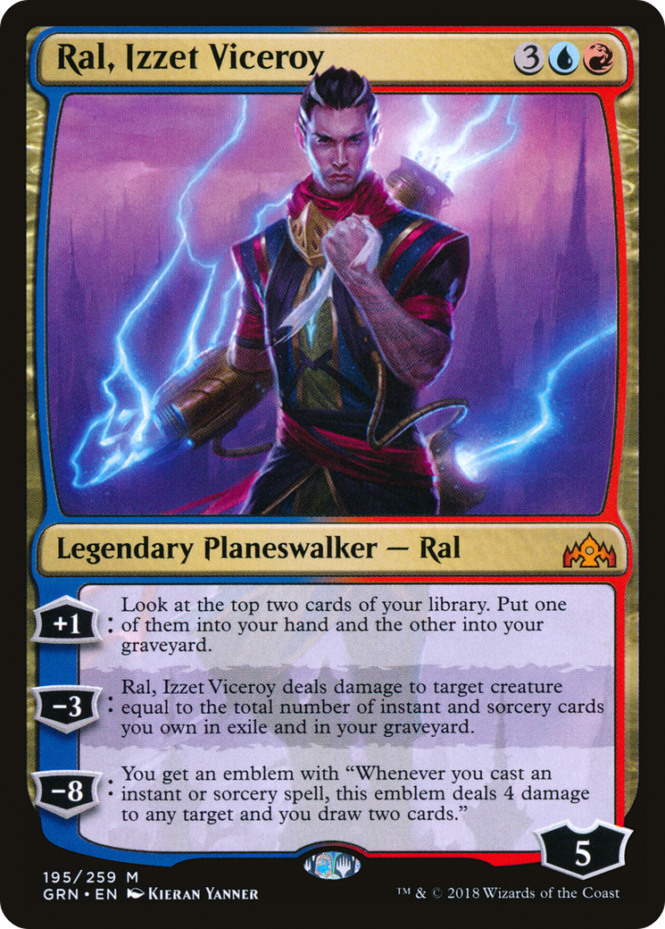 Ral, Izzet Viceroy (GRN-195) (Foil)