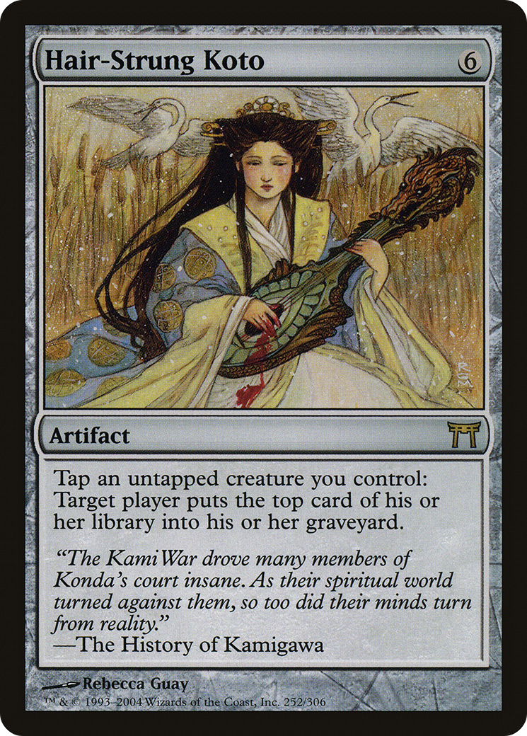 Hair-Strung Koto (CHK-252) (Foil)