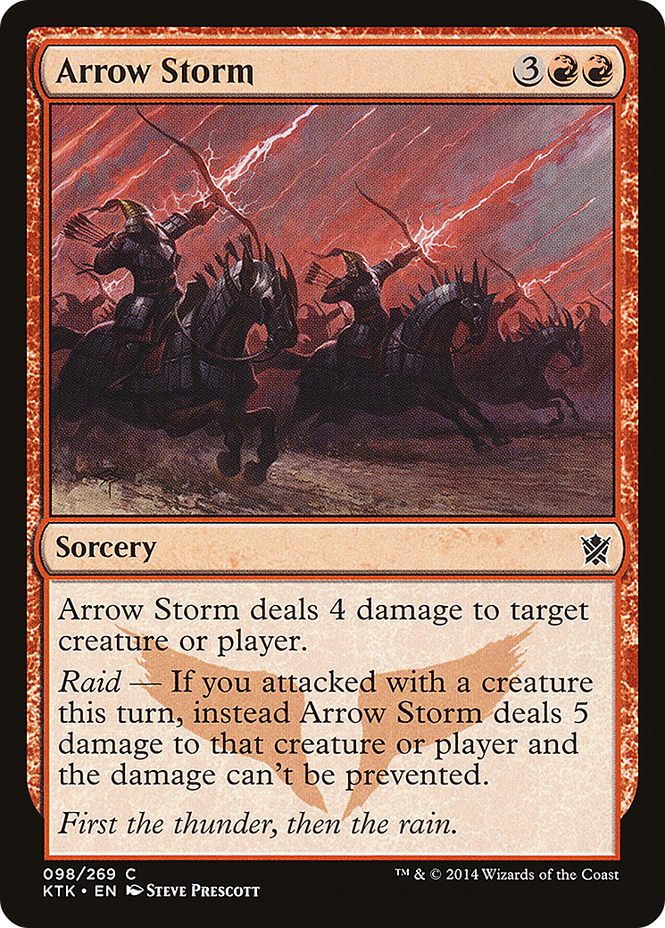 Arrow Storm (KTK-098) (Foil)