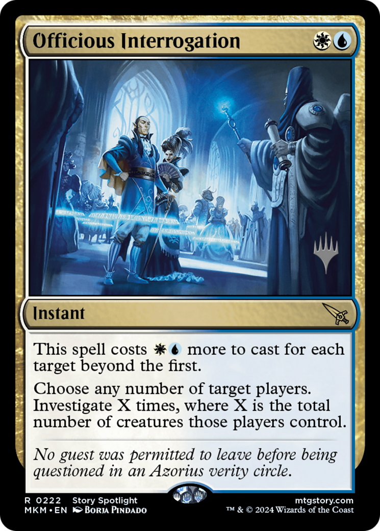 Officious Interrogation (PPMKM-222P)