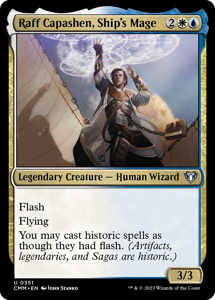 Raff Capashen, Ship's Mage (CMM-351)