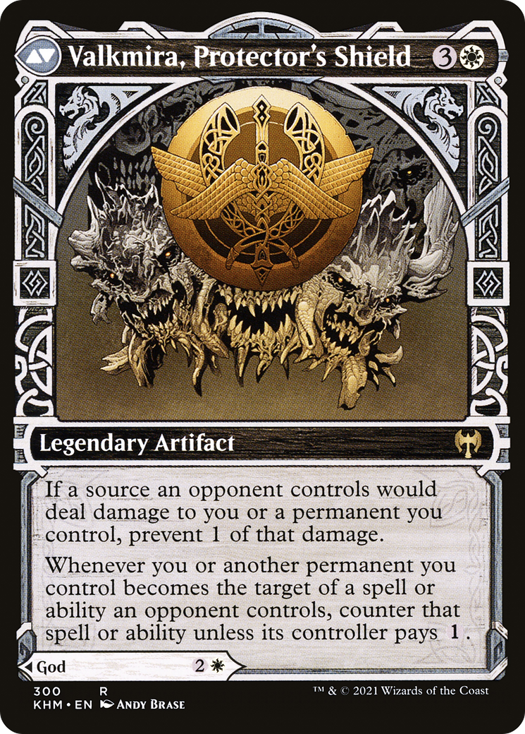 Reidane, God of the Worthy // Valkmira, Protector's Shield (KHM-300) (Showcase)