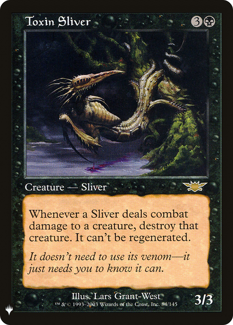 Toxin Sliver (LIST-LGN-84)