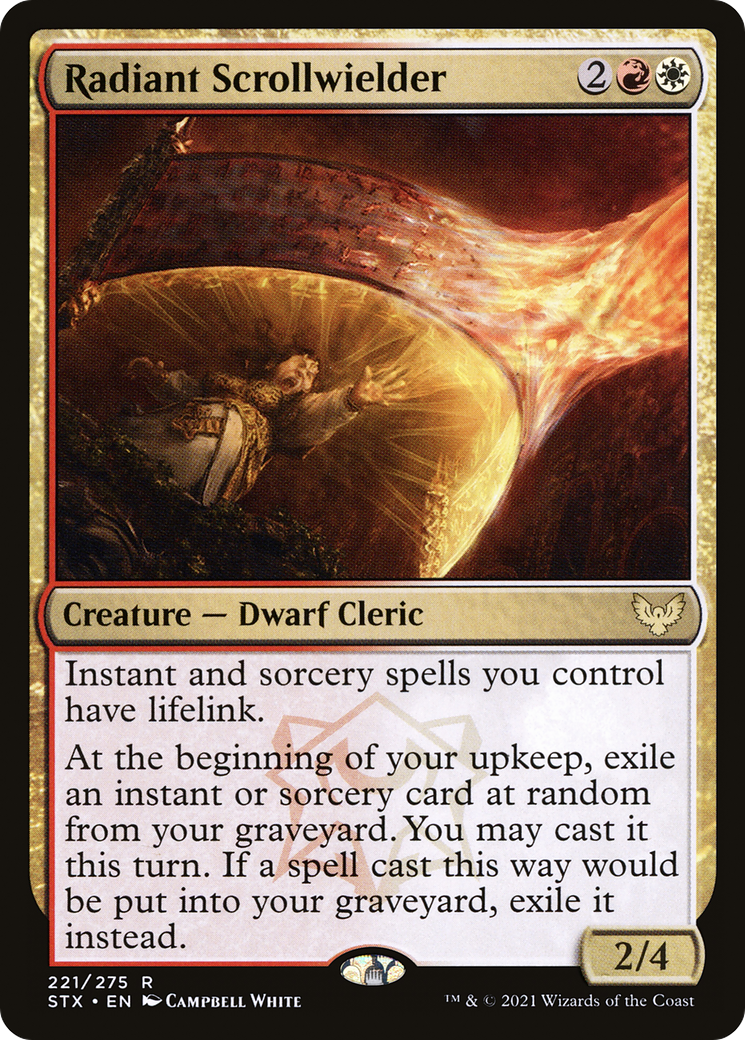 Radiant Scrollwielder (STX-221) (Foil)