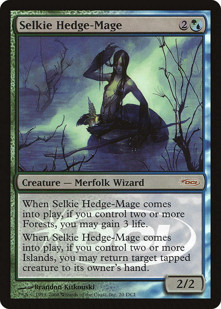 Selkie Hedge-Mage (DCI-020) (Foil)