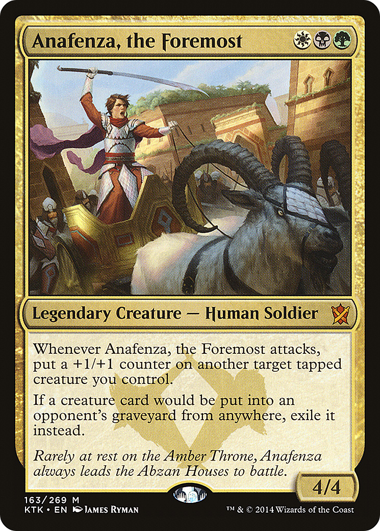 Anafenza, the Foremost (KTK-163) (Foil)