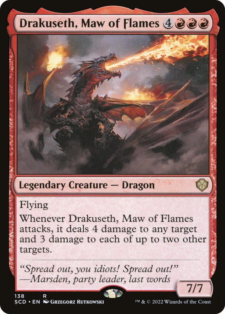 Drakuseth, Maw of Flames (SCD-138)
