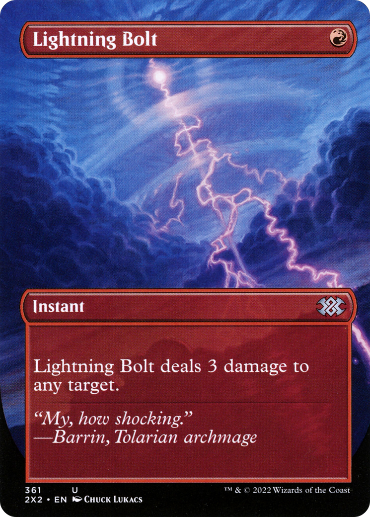Lightning Bolt (2X2-361) (Borderless)