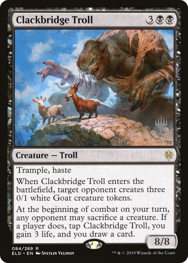Clackbridge Troll (PPELD-84P) (Foil)