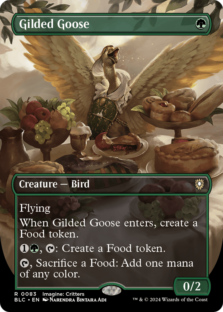 Gilded Goose (BLC-083) (Borderless) (Foil)