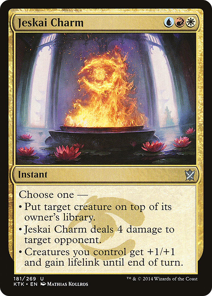 Jeskai Charm (KTK-181) (Foil)