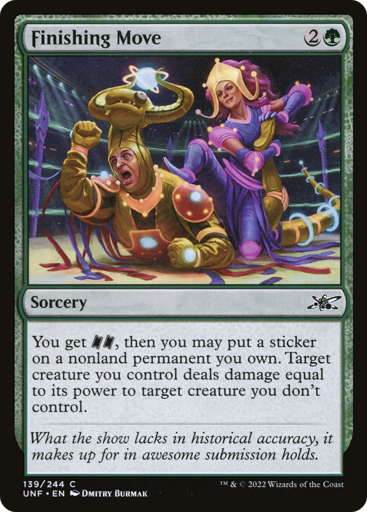 Finishing Move (UNF-139) (Foil)
