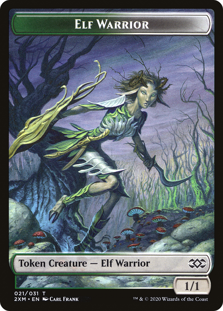 Elf Warrior Token (T2XM-021)