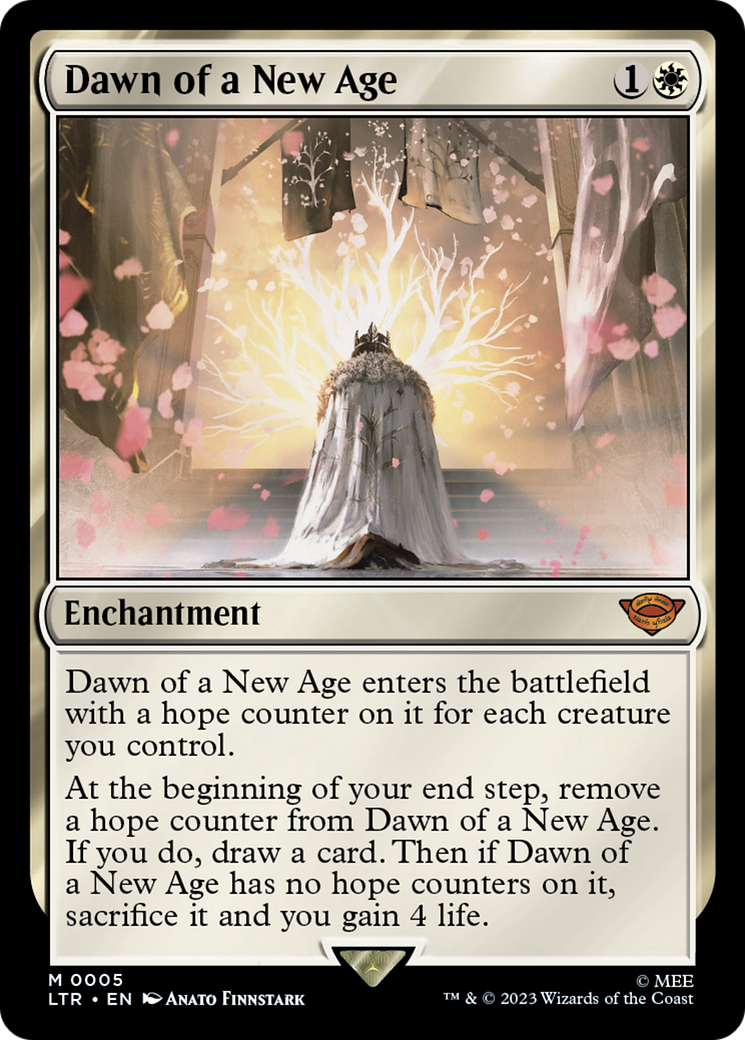 Dawn of a New Age (LTR-005) (Foil)