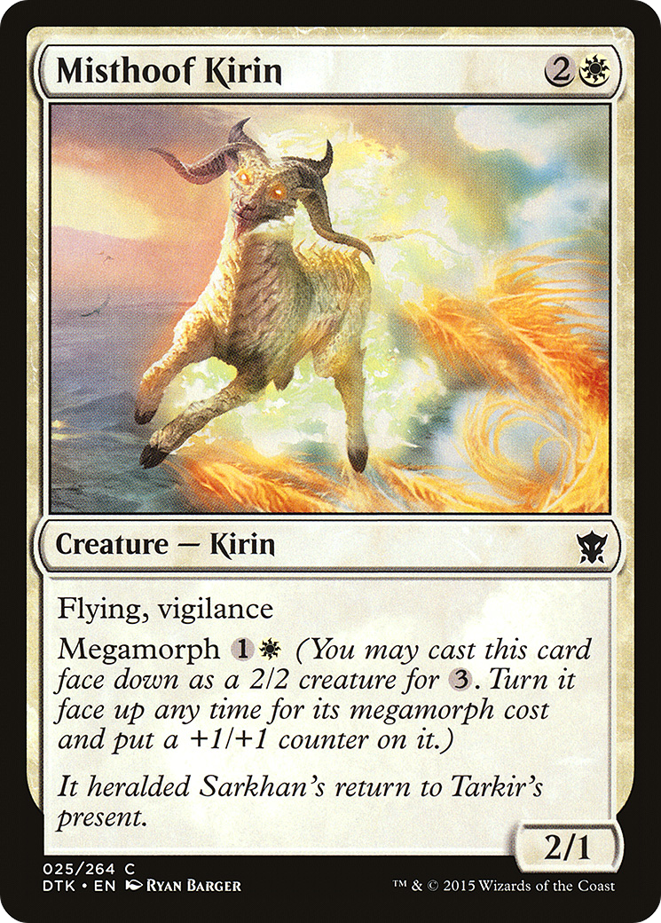 Misthoof Kirin (DTK-025)