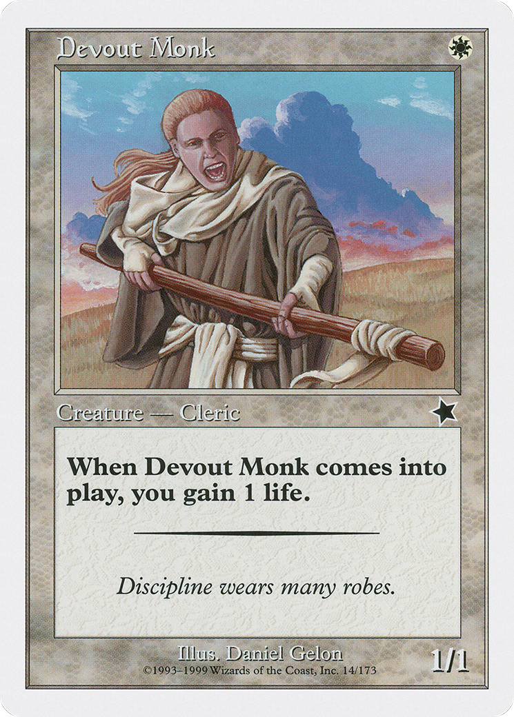 Devout Monk (S99-014)
