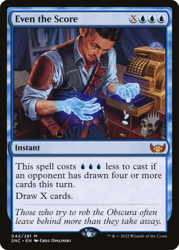 Even the Score (PPSNC-42P) (Foil)