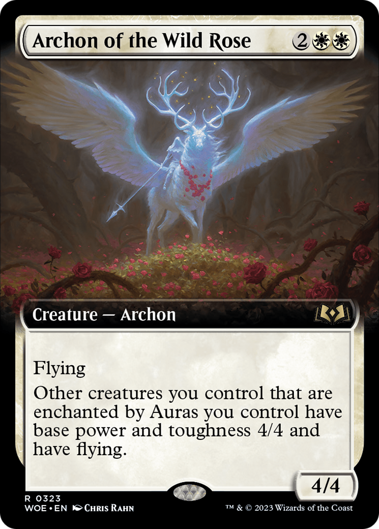Archon of the Wild Rose (WOE-323) (Extended Art) (Foil)