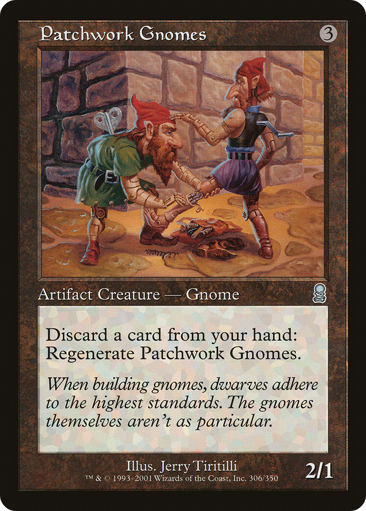 Patchwork Gnomes (ODY-306) (Foil)