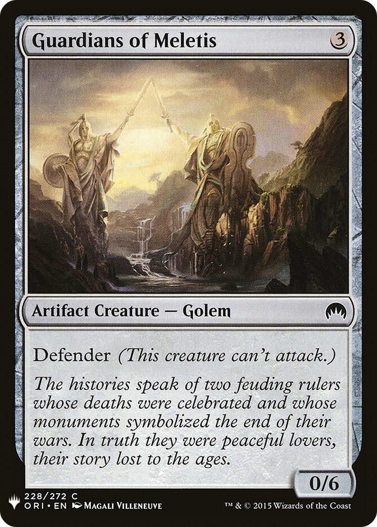 Guardians of Meletis (LIST-ORI-228)