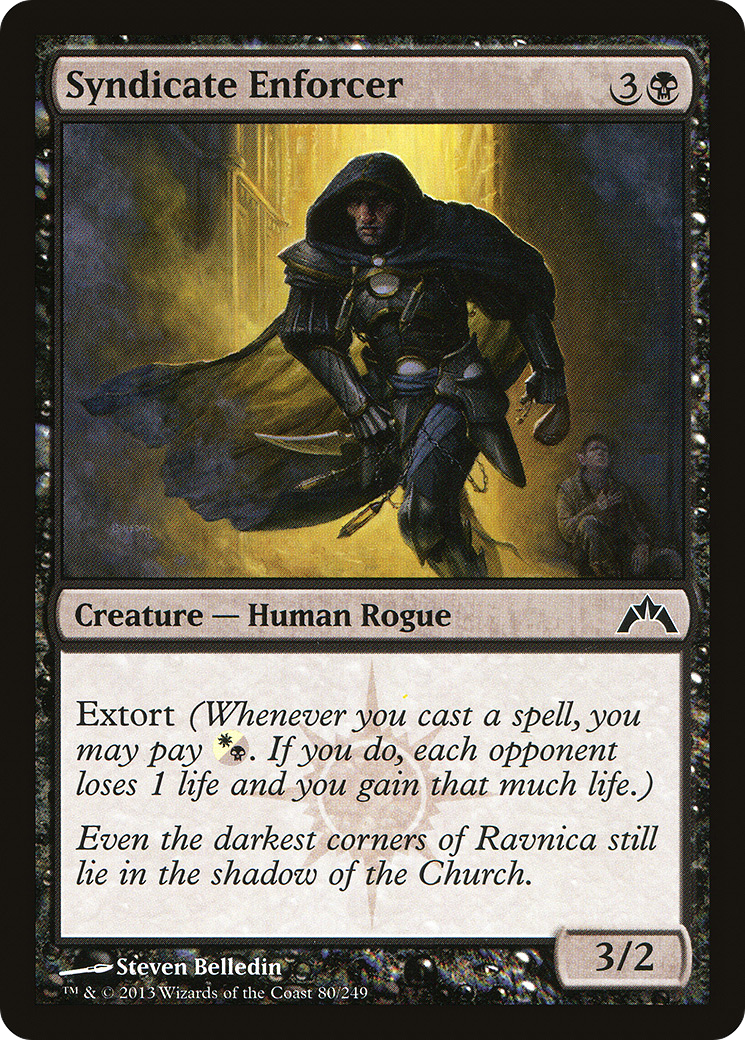 Syndicate Enforcer (GTC-080) (Foil)