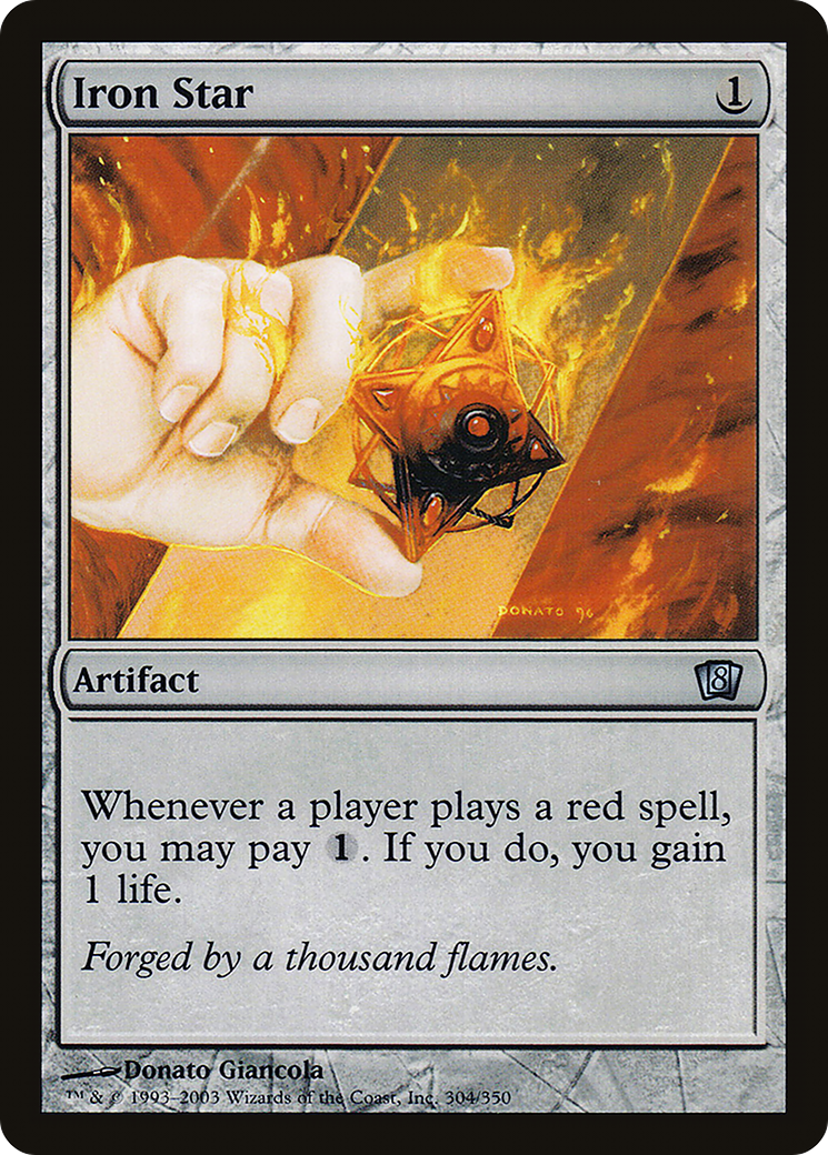 Iron Star (8ED-304★) (Foil)