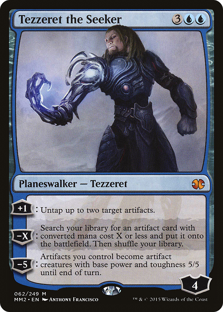 Tezzeret the Seeker (MM2-062) (Foil)