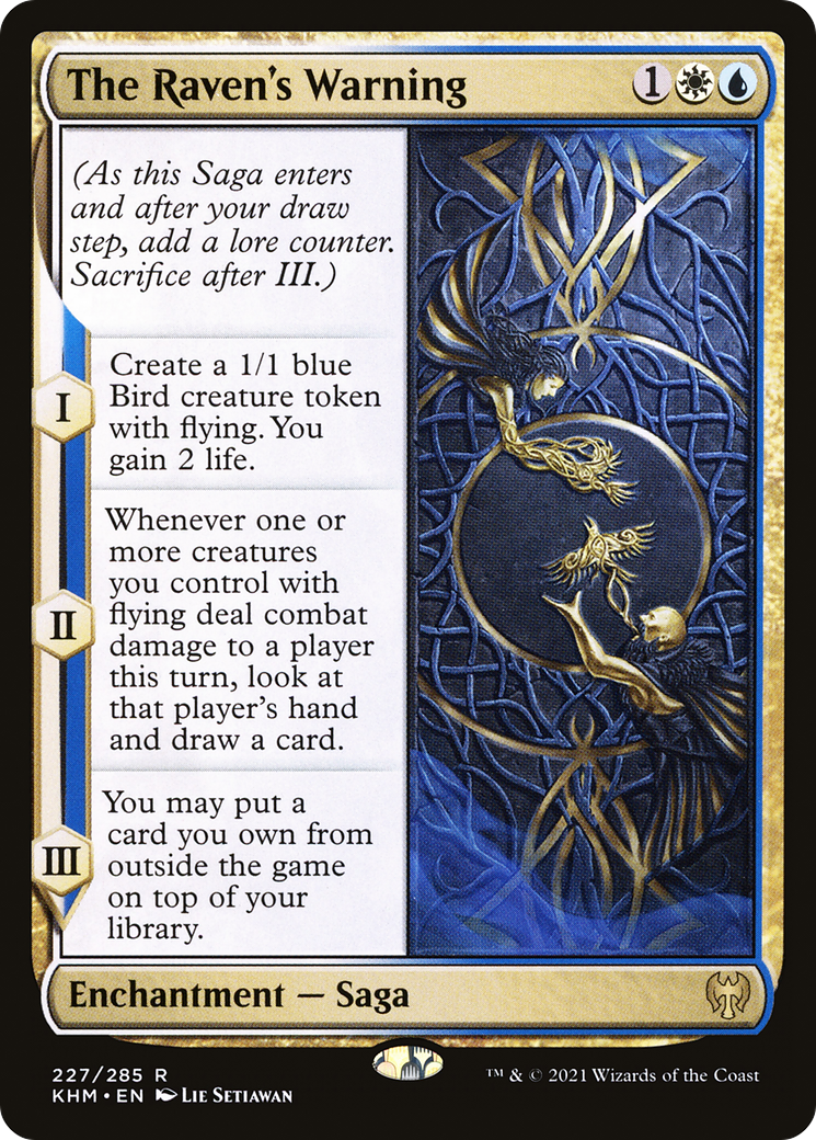 The Raven's Warning (KHM-227) (Foil)