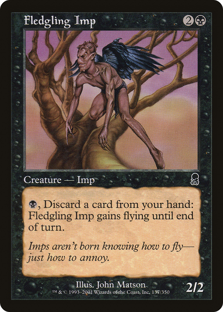 Fledgling Imp (ODY-137) (Foil)