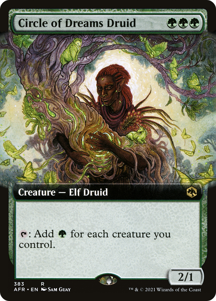 Circle of Dreams Druid (AFR-383) (Extended Art)