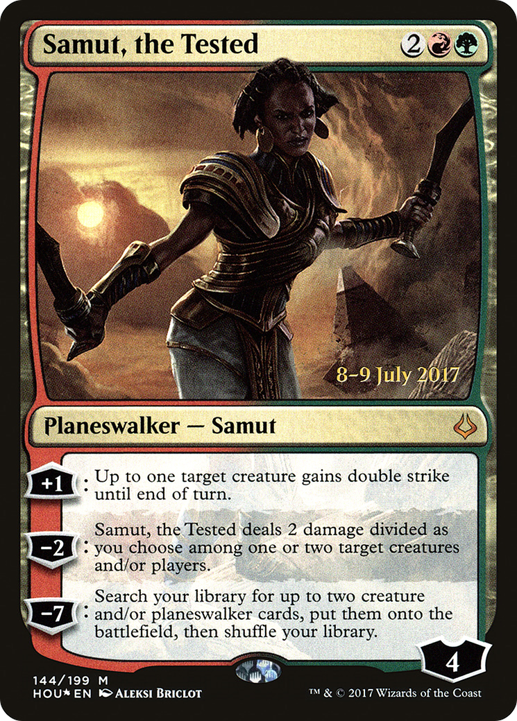 Samut, the Tested (PRE-144S) (Foil)