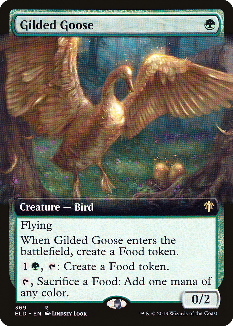 Gilded Goose (ELD-369) (Extended Art) (Foil)