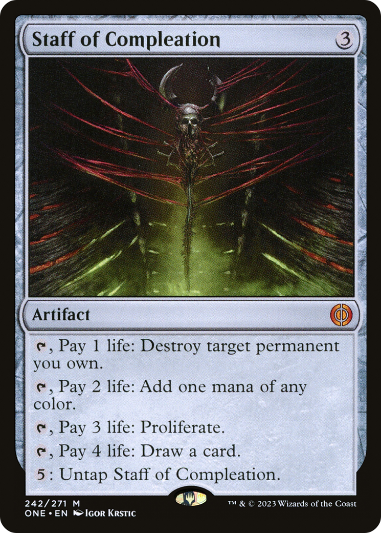 Staff of Compleation (ONE-242) (Foil)