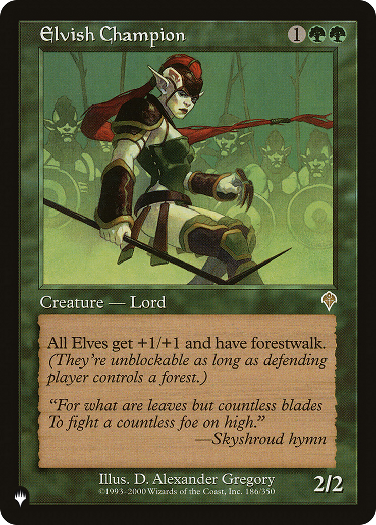 Elvish Champion (LIST-INV-186)