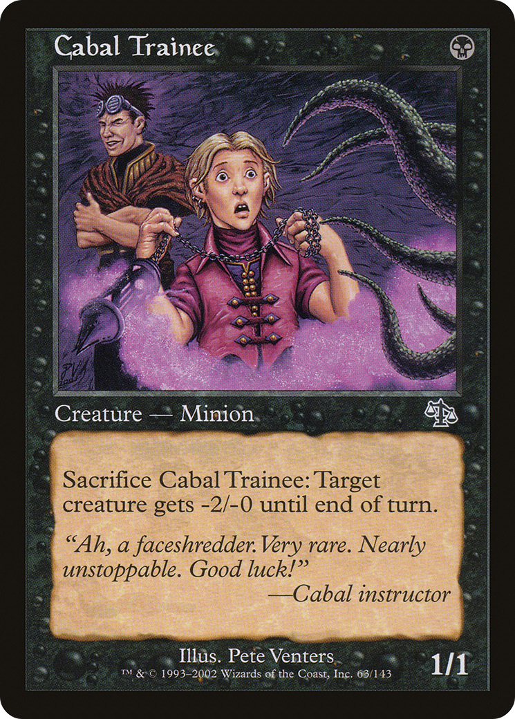 Cabal Trainee (JUD-063) (Foil)