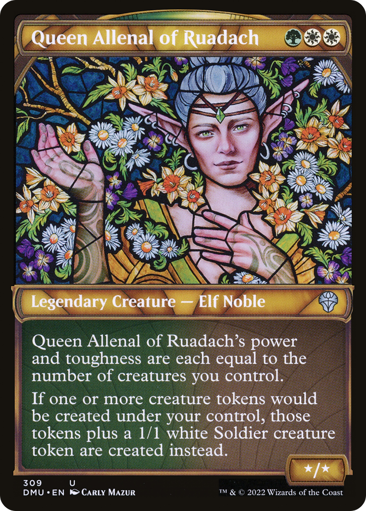 Queen Allenal of Ruadach (DMU-309) (Showcase) (Foil)