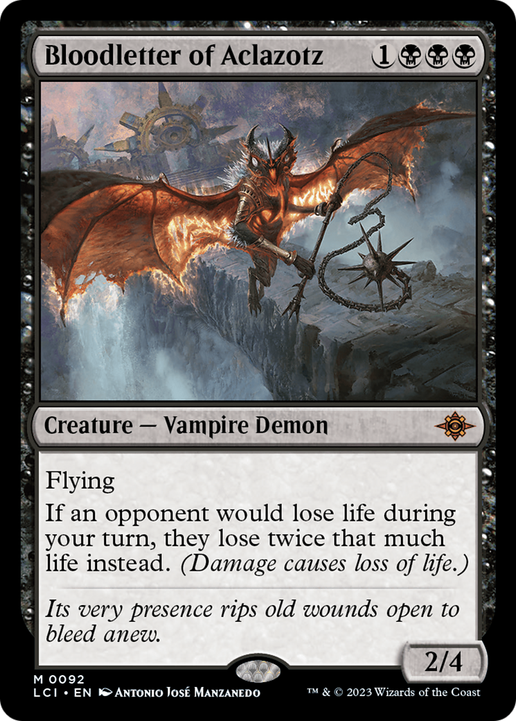 Bloodletter of Aclazotz (LCI-092)