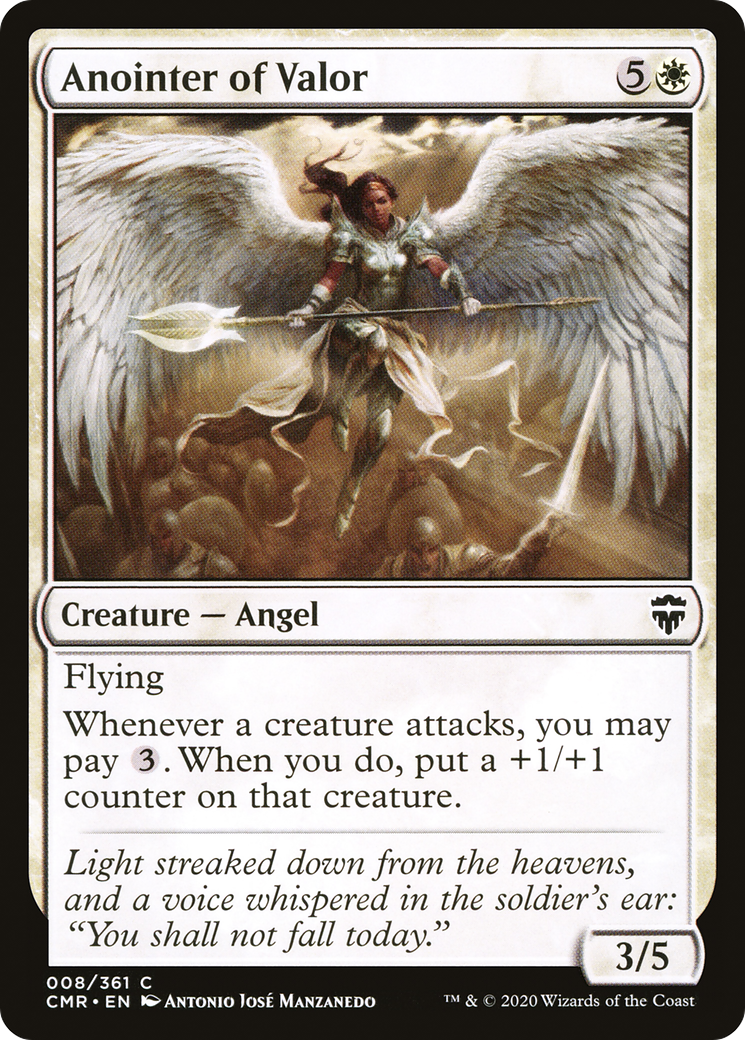 Anointer of Valor (CMR-008)