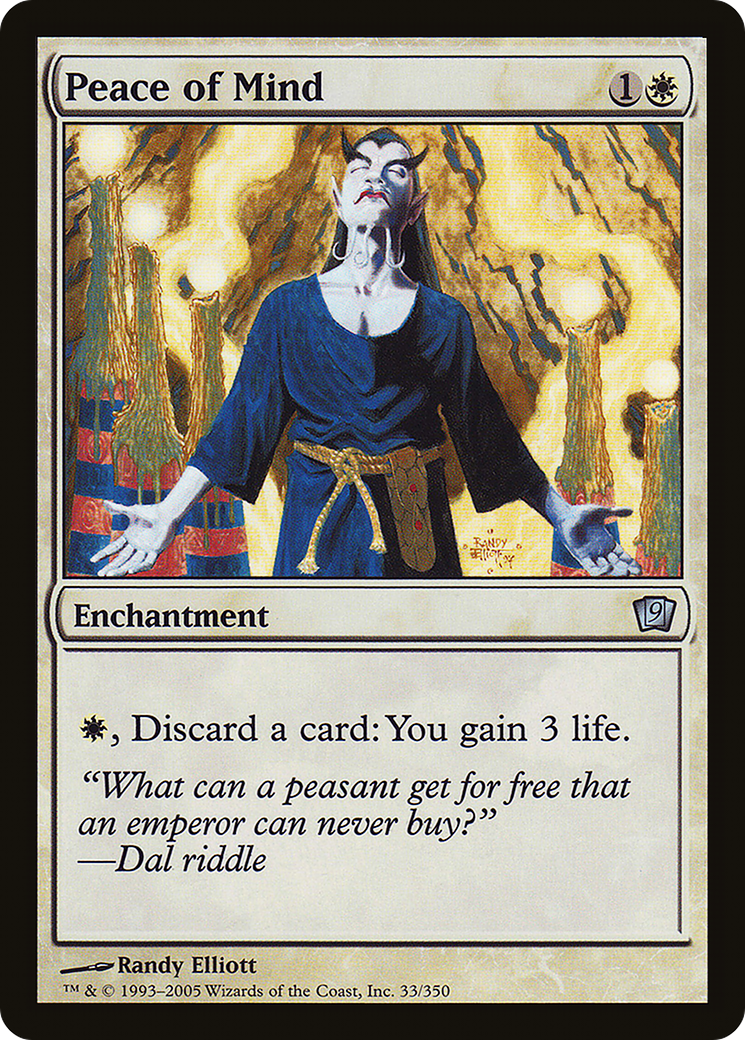 Peace of Mind (9ED-033★) (Foil)