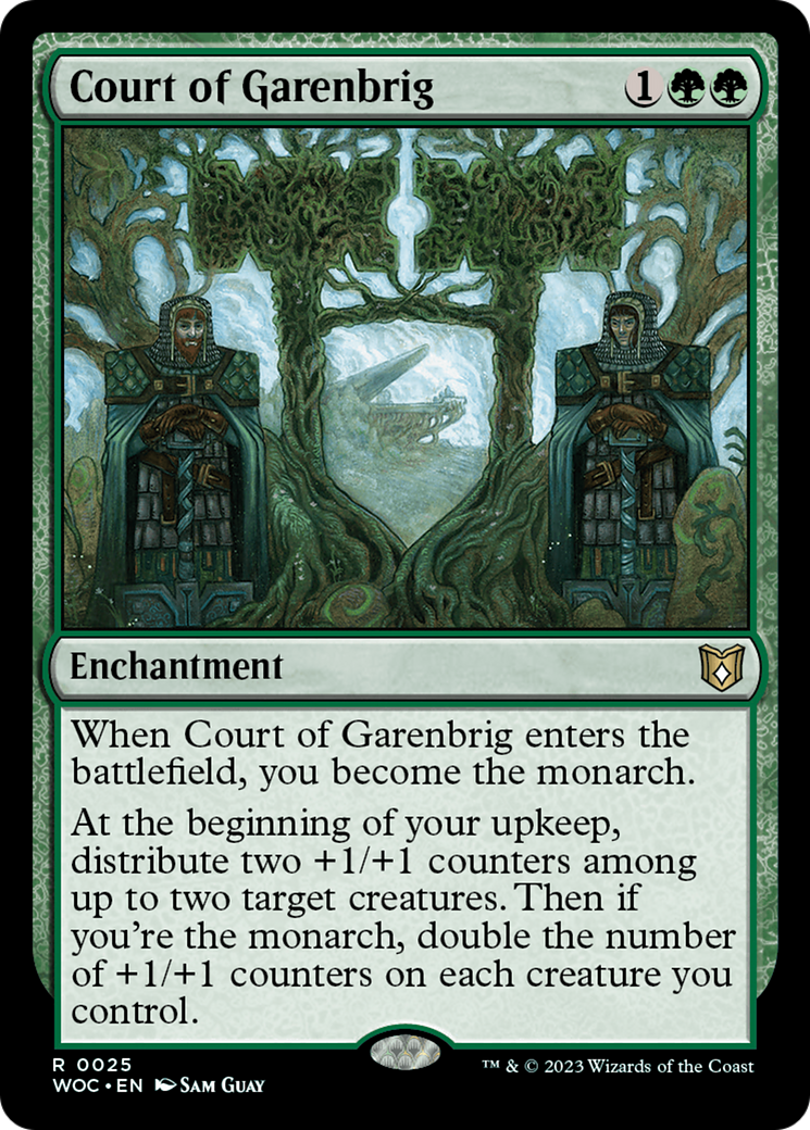Court of Garenbrig (WOC-025) (Foil)