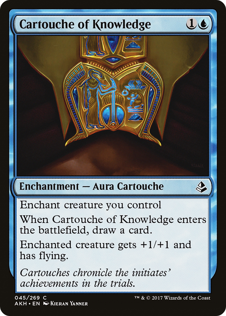 Cartouche of Knowledge (AKH-045) (Foil)