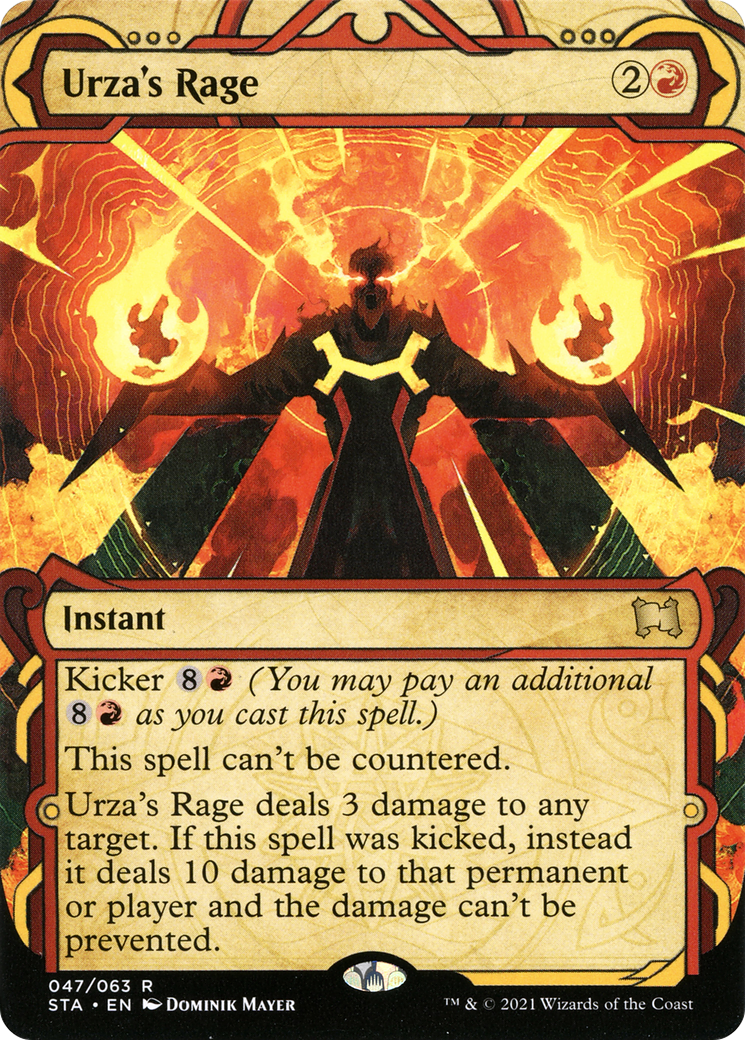 Urza's Rage (STA-047) (Showcase) (Borderless)
