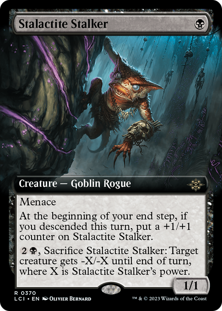 Stalactite Stalker (LCI-370) (Extended Art) (Foil)