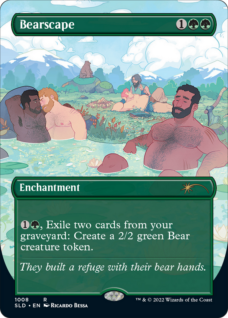 Bearscape (SLD-1008) (Borderless) (Foil)