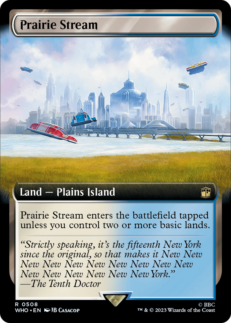 Prairie Stream (WHO-508) (Extended Art) (Foil)